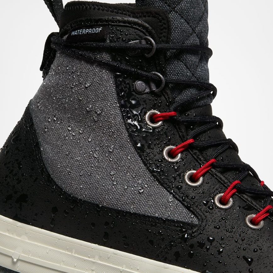 Botas de Invierno Converse Chuck Taylor All Star All Terrain Altas Hombre Gris Negras | PE L0W258